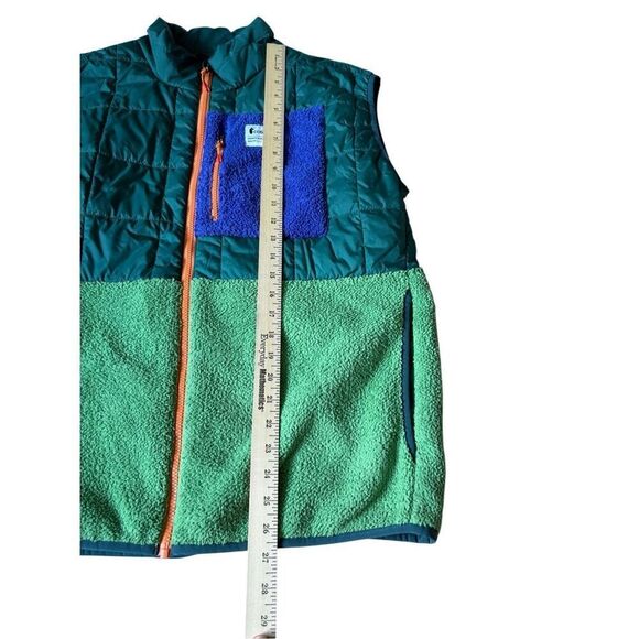 Cotopaxi Trico Hybrid Insulated Fleece Puffer Vest size XL Green - Picture 9 of 12